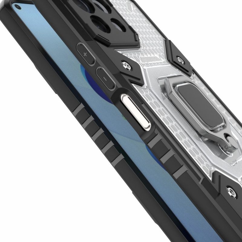 Hülle Für Xiaomi Mi 11 Lite 4G / 5G / 5G NE Wabe Mit Ring