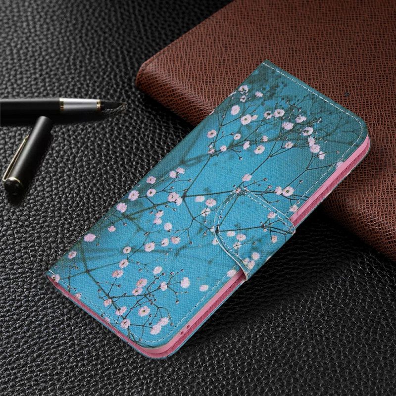 Lederhüllen Für Xiaomi Mi 11 Lite 4G / 5G / 5G NE Blühender Baum