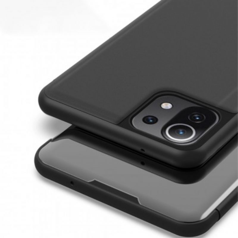 Schutzhülle Für Xiaomi Mi 11 Lite 4G / 5G / 5G NE Flip Case Spiegel