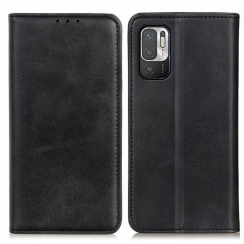 Schutzhülle Für Poco M3 Pro 5G Flip Case Spaltleder