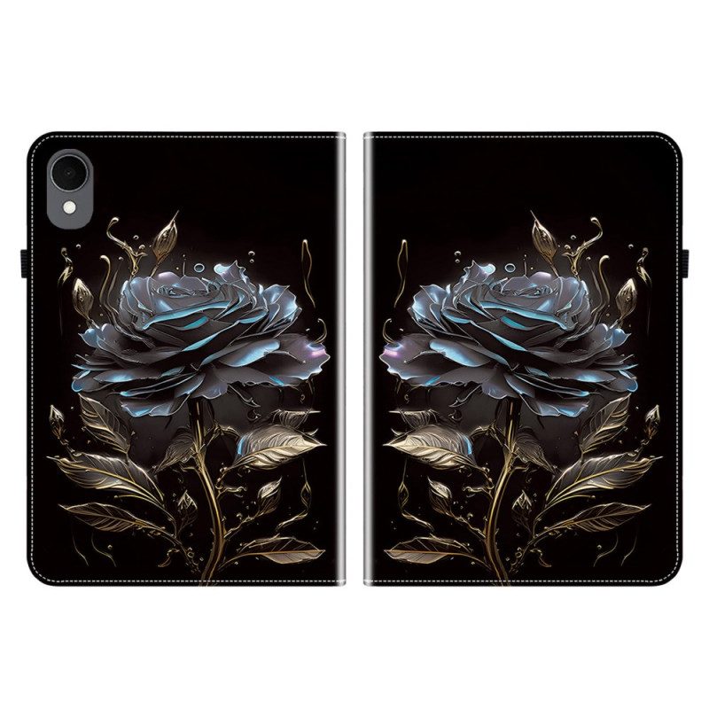 Case Samsung Galaxy Tab S11 Handyhülle Schwarze Rose