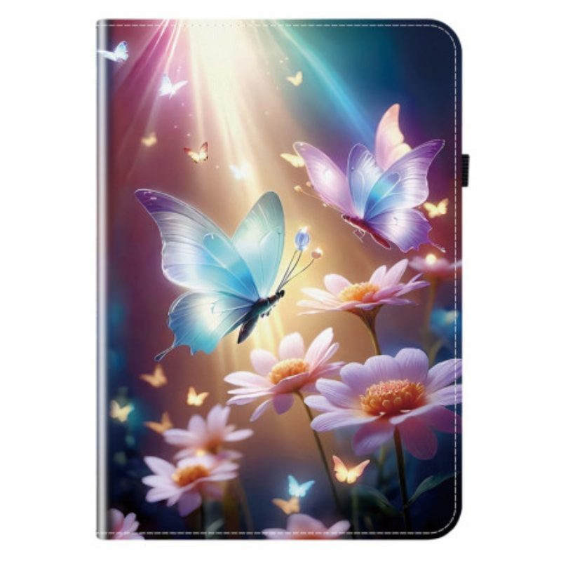 Case Samsung Galaxy Tab S11 Schmetterlinge Im Licht