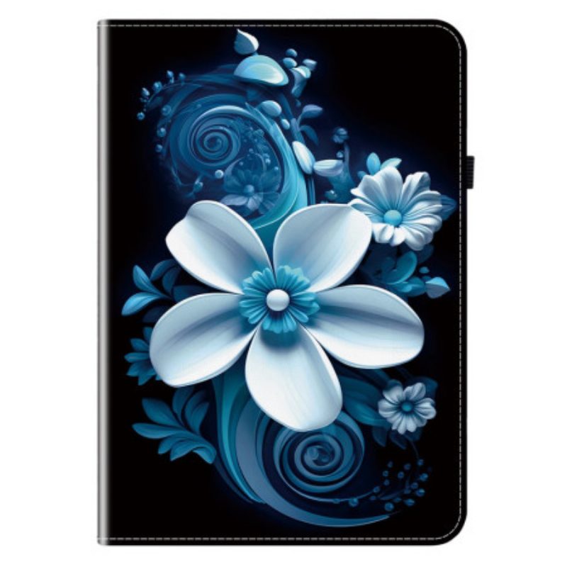 Case Samsung Galaxy Tab S11 Schwarz Orchideen