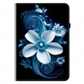 Case Samsung Galaxy Tab S11 Schwarz Orchideen