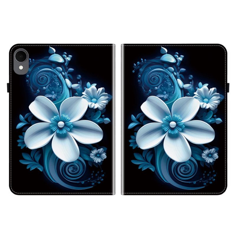 Case Samsung Galaxy Tab S11 Schwarz Orchideen