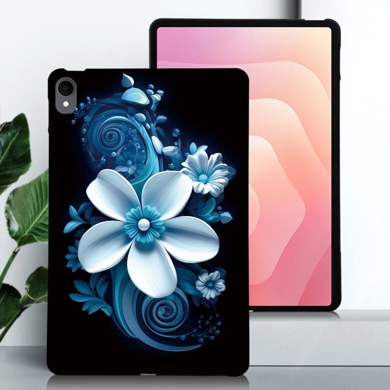 Hülle Für Samsung Galaxy Tab S11 Schwarze Orchidee