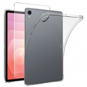Hülle Für Samsung Galaxy Tab S11 Transparent Mit Displayschutzfolie Aus Gehärtetem Glas