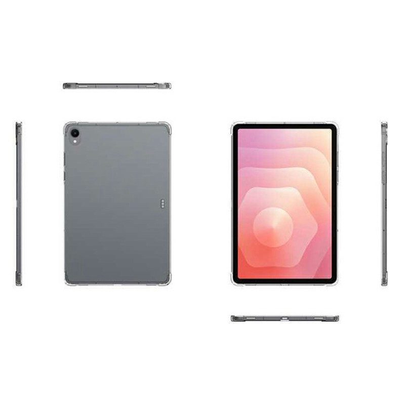 Hülle Für Samsung Galaxy Tab S11 Transparent Mit Displayschutzfolie Aus Gehärtetem Glas