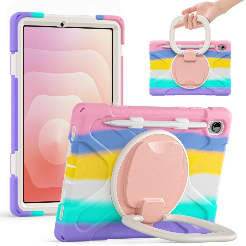 Hülle Samsung Galaxy Tab S11 Handyhülle Dreifacher Schutz Mit Ringhalter