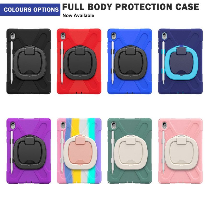 Hülle Samsung Galaxy Tab S11 Handyhülle Dreifacher Schutz Mit Ringhalter