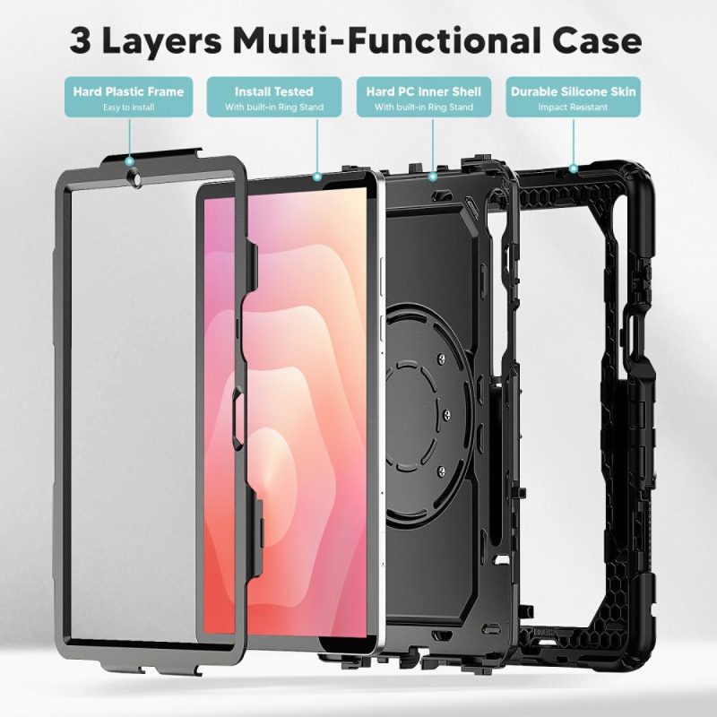 Hülle Samsung Galaxy Tab S11 Handyhülle Robust Mit Schultergurt