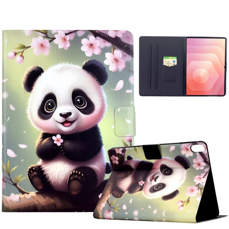 Lederhüllen Für Samsung Galaxy Tab S11 Kirschbaum-panda