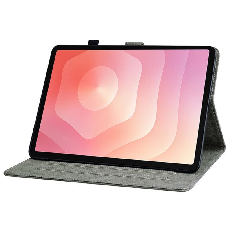 Lederhüllen Für Samsung Galaxy Tab S11 Vintage-wildleder-optik