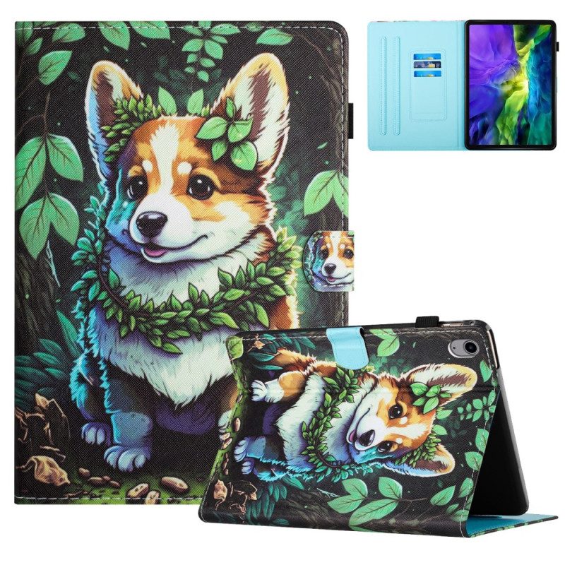 Lederhüllen Samsung Galaxy Tab S11 Corgi