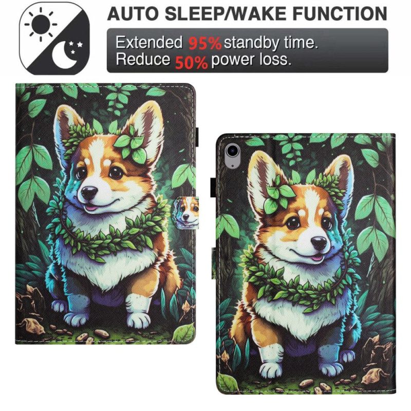 Lederhüllen Samsung Galaxy Tab S11 Corgi