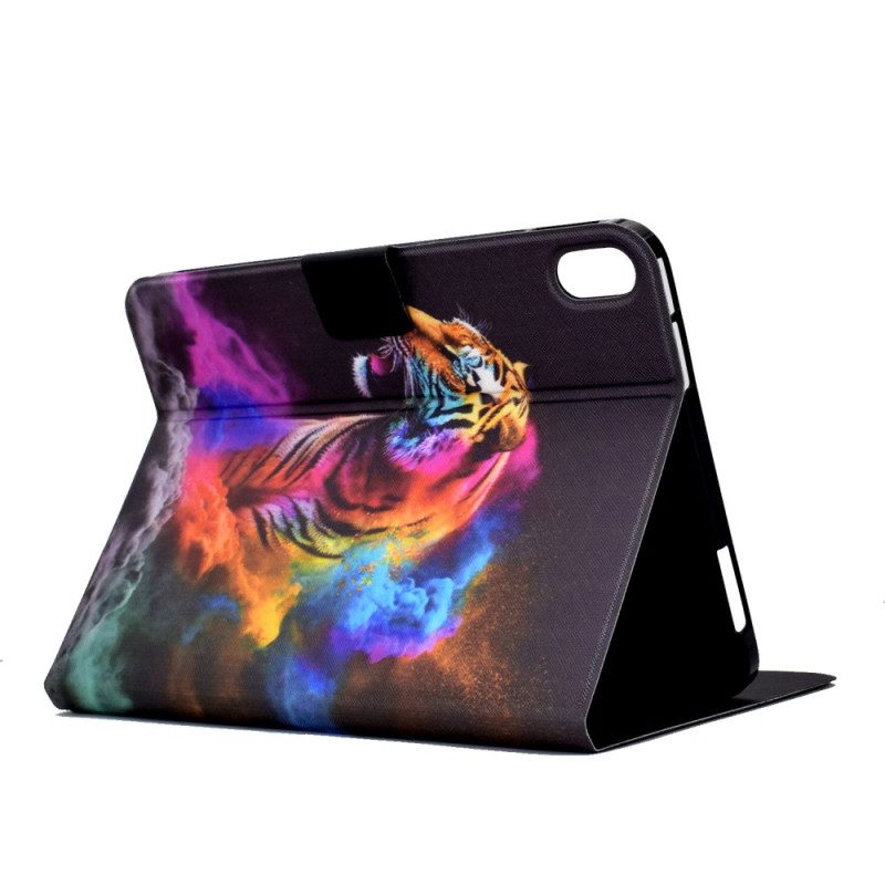 Lederhüllen Samsung Galaxy Tab S11 Handyhülle Bunter Tiger