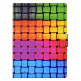 Lederhüllen Samsung Galaxy Tab S11 Handyhülle Geflochtenes Muster