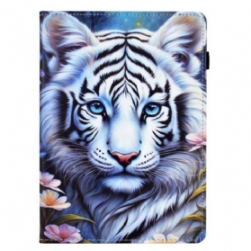 Lederhüllen Samsung Galaxy Tab S11 Handyhülle Tiger