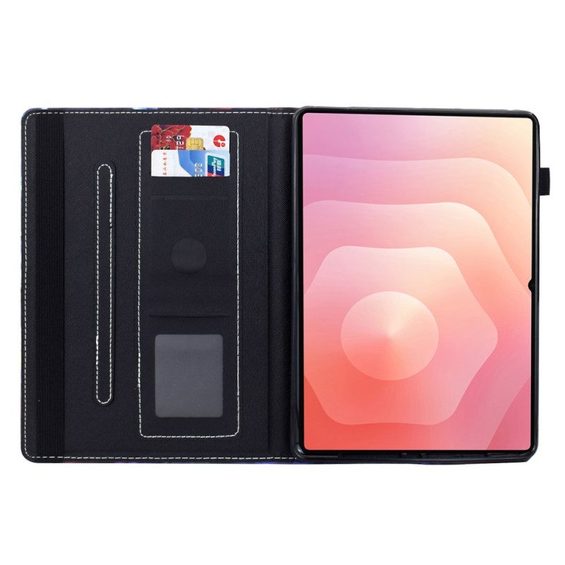 Lederhüllen Samsung Galaxy Tab S11 Handyhülle Tiger