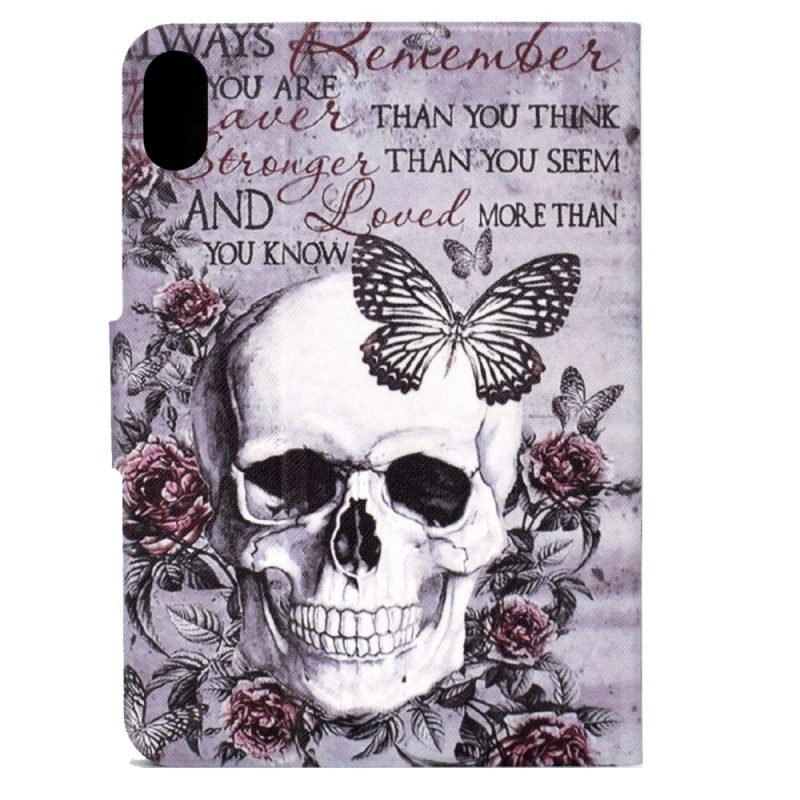 Lederhüllen Samsung Galaxy Tab S11 Handyhülle Totenkopf