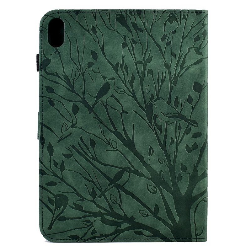 Lederhüllen Samsung Galaxy Tab S11 Handyhülle Wildleder-zweigeffekt