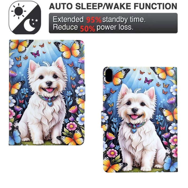 Lederhüllen Samsung Galaxy Tab S11 Hund