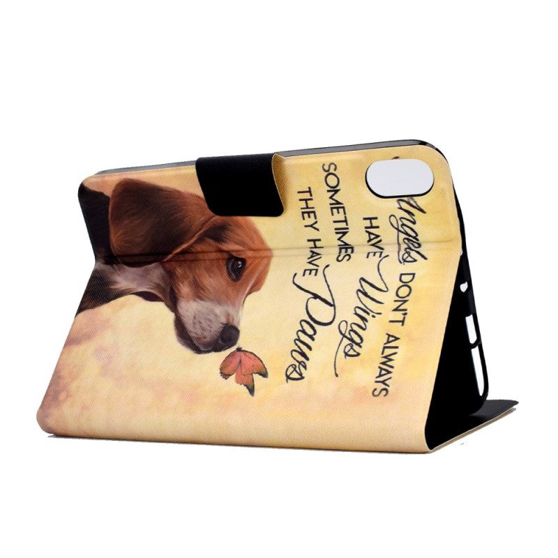 Lederhüllen Samsung Galaxy Tab S11 Hund Und Schmetterling