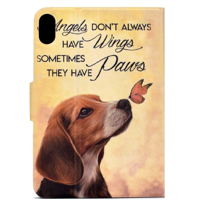 Lederhüllen Samsung Galaxy Tab S11 Hund Und Schmetterling