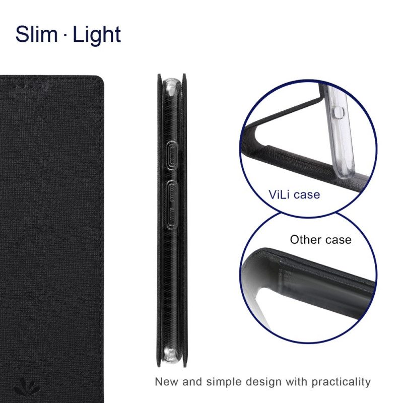 Schutzhülle Für Google Pixel 6 Pro Flip Case Strukturiertes Vili Dmx