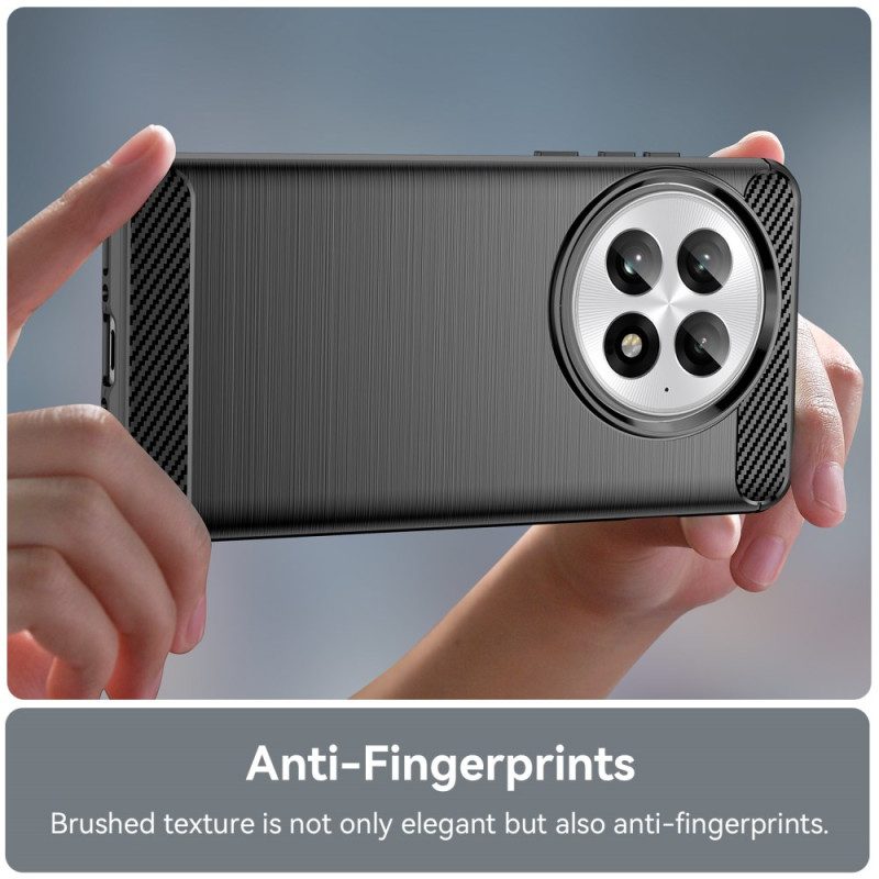 Hülle Für Oneplus 13 Gebürstete Kohlefaser
