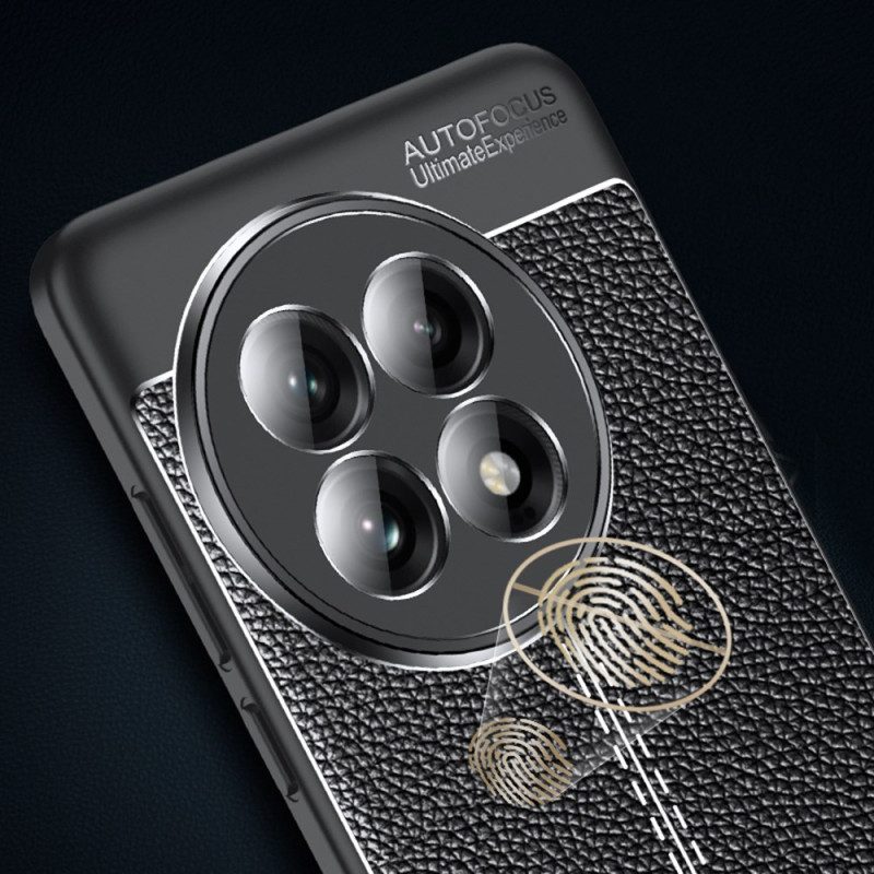 Hülle Oneplus 13 Flexible Litschi-textur