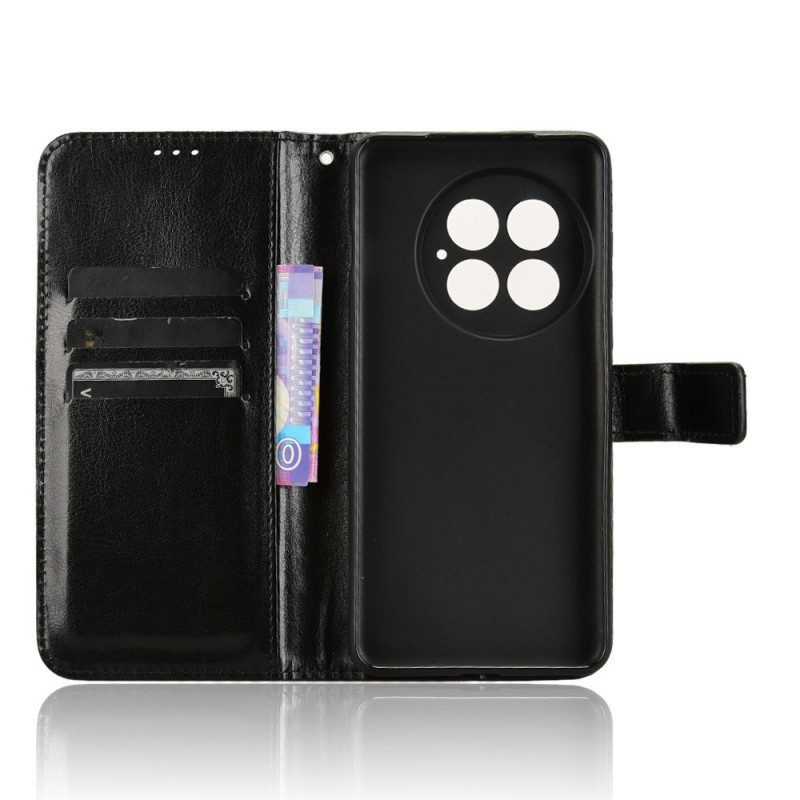 Lederhüllen Für Oneplus 13 Auffälliges Kunstleder