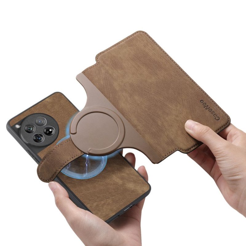 Lederhüllen Oneplus 13 Handyhülle Abnehmbare Magnetische Rfid-schutzhülle