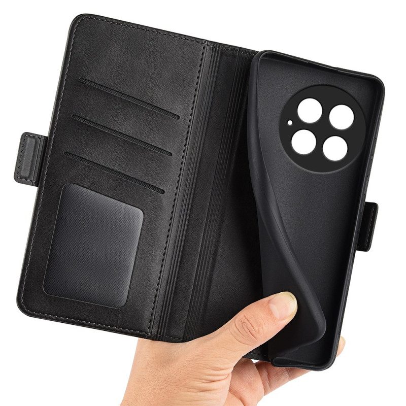 Lederhüllen Oneplus 13 Handyhülle Doppelverschluss