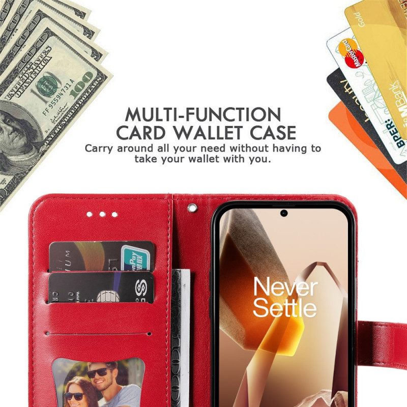 Lederhüllen Oneplus 13 Handyhülle Mandala-print