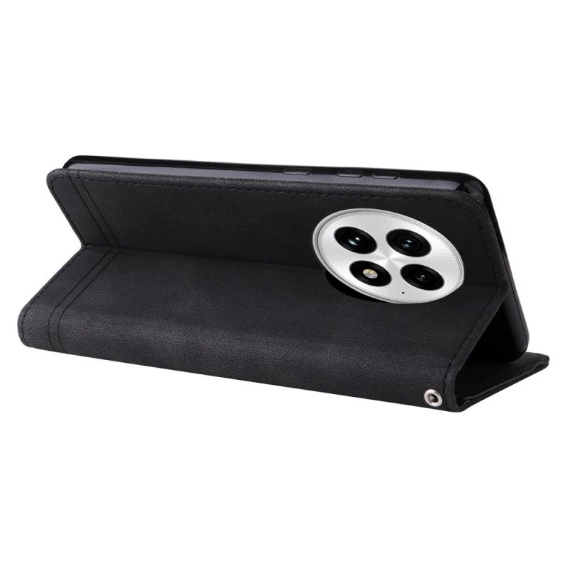 Lederhüllen Oneplus 13 Hautähnliche Oberfläche Mit Tragegurt