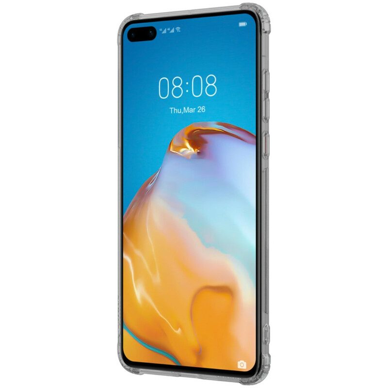 Handyhülle Für Huawei P40 Verstärkter Transparenter Nillkin