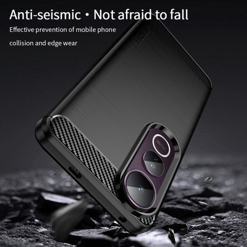 Hülle Vivo V50 Lite 5g Handyhülle Carbonfaser