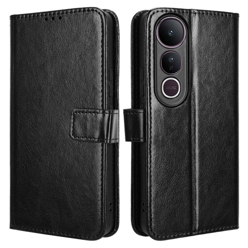 Lederhüllen Vivo V50 Lite 5g Glitzerndes Kunstleder