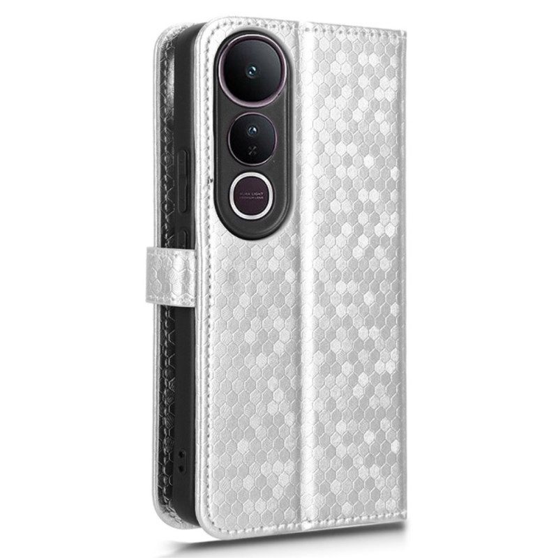 Lederhüllen Vivo V50 Lite 5g Glitzerpunkte