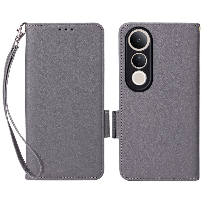 Lederhüllen Vivo V50 Lite 5g Kunstleder Mit Trageschlaufe