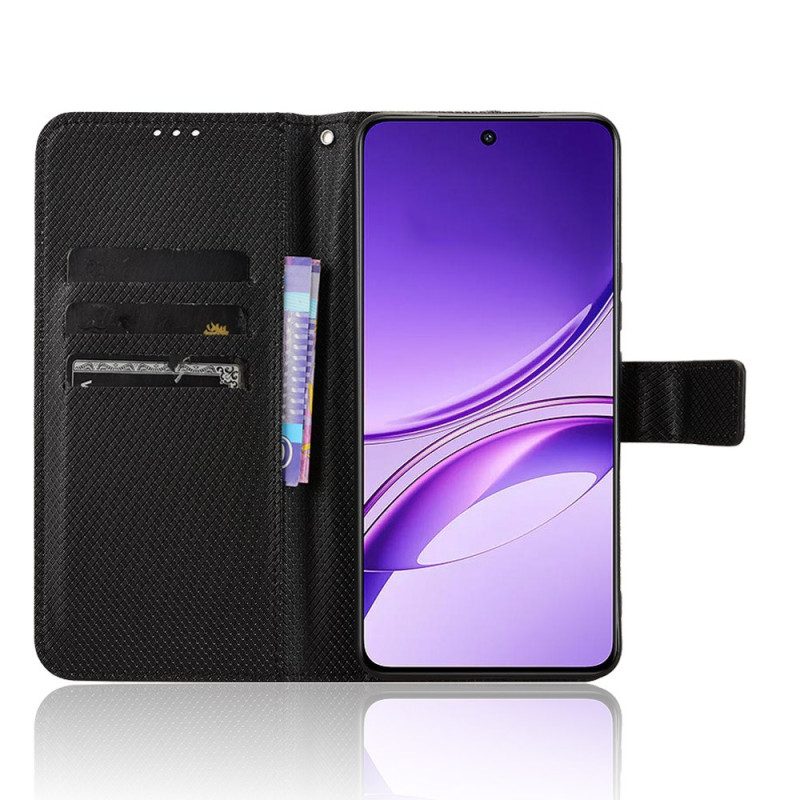 Lederhüllen Vivo V50 Lite 5g Rautenstruktur