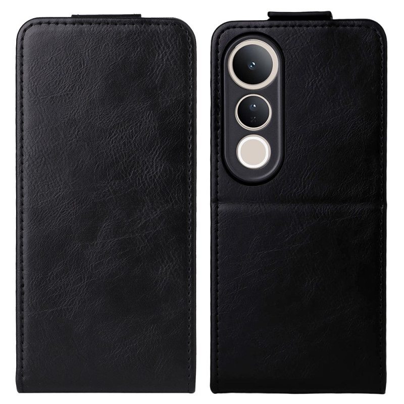 Lederhüllen Vivo V50 Lite 5g Vertikales Klappendesign