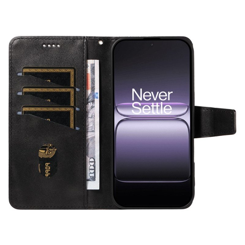 Lederhüllen Für Oneplus Nord 5 Rautenbordüre