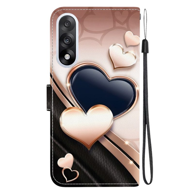 Lederhüllen Für Oneplus Nord 5 Zwei Herzen