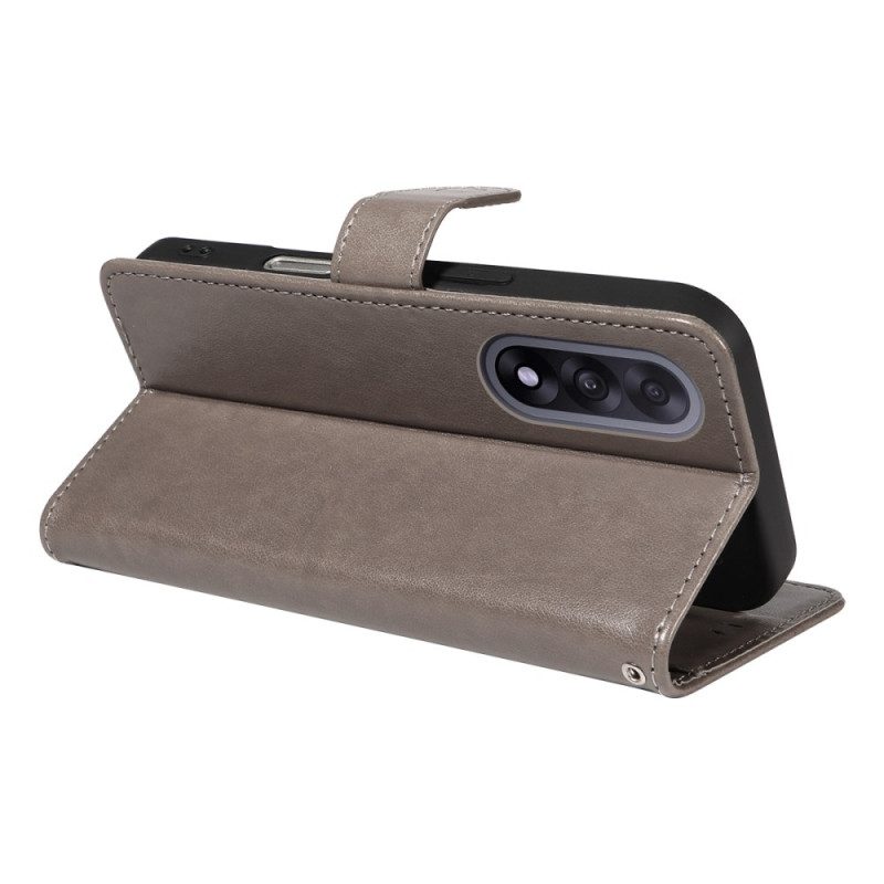 Lederhüllen Oneplus Nord 5 Handyhülle Katze Und Biene