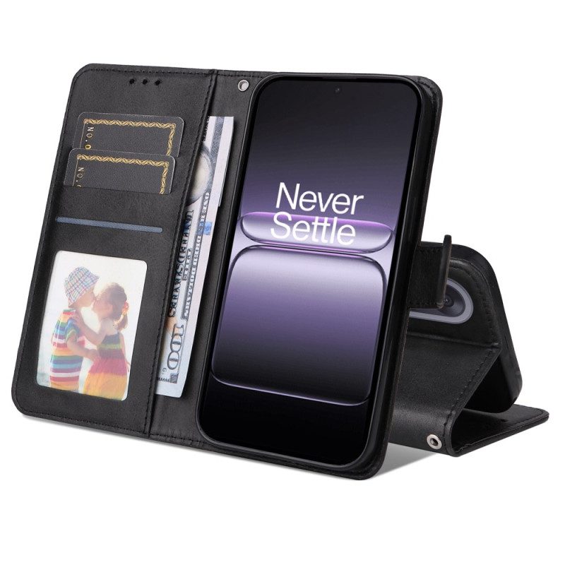 Lederhüllen Oneplus Nord 5 Handyhülle Lederoptik Mit Riemen