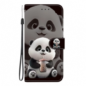 Lederhüllen Oneplus Nord 5 Handyhülle Panda