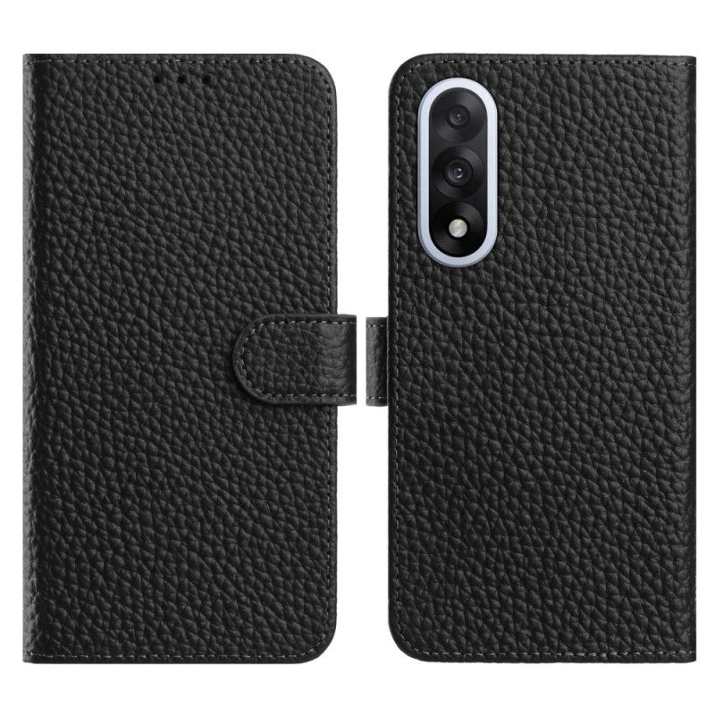 Lederhüllen Oneplus Nord 5 Handyhülle Strukturiertes Leder