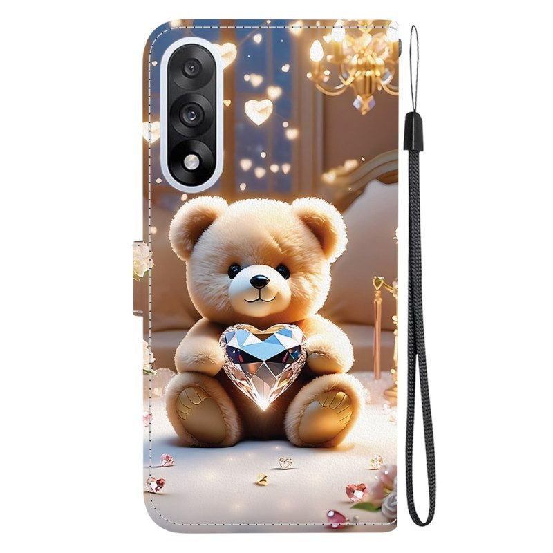 Lederhüllen Oneplus Nord 5 Handyhülle Teddybär-liebe
